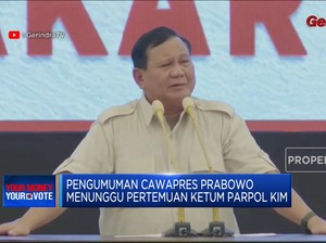 2 Capres-Cawapres Daftar ke KPU, Probowo Masih Santuy?