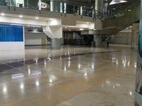 Lobi WTC Mangga Dua Disulap Jadi Lapangan Badminton