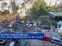 Putin Tuduh Israel Dalang Serangan di RS Gaza