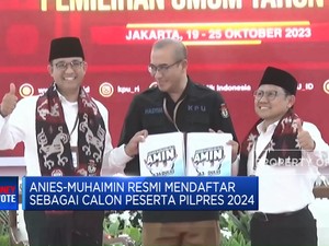 Daftar Capres ke KPU, Anies Baswedan Berharap Kompetisi Sehat