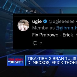 Tiba-Tiba Gibran Tulis Huruf 'E' Di Medsos, Erick Thohir?