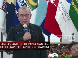 Anies-Cak Imin Daftar Pilpres, Ini Kata Ketua KPU