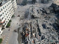 Tank Israel Ketahuan Satelit Diam-Diam Menuju Gaza