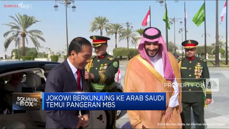 Jokowi Berkunjung ke Arab Saudi Temui Pangeran MBS