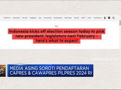 Media Asing Soroti Pendaftaran Capres & Cawapres Pilpres 2024
