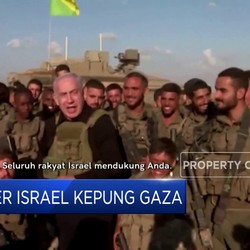Militer Israel Kepung Gaza