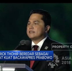 Nama Erick Thohir Beredar Jadi Kandidat Bacawapres Prabowo