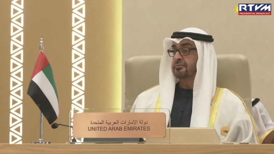 Presiden Joko Widodo saat menghadiri ASEAN-GCC Summit Proper Ritz Carlton Hotel di Riyadh, Arab Saudi pada Jumat, (10/20/2023). (Tangkapan Layar Youtube RTVMalacanang)
