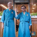 Potret Ganjar-Mahfud Siap Jalani Tes Kesehatan di RSPAD