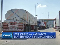 17 Truk Bantuan Masuk Gaza Saat Serangan Israel Makin Gencar