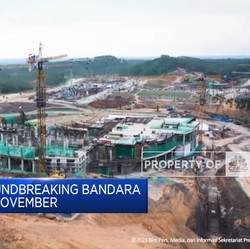 Video: Jokowi Groundbreaking Bandara VVIP Di IKN 1 November