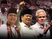 Real Count KPU 06:16 WIB: Prabowo 58,3%, Anies 24,35%, Ganjar 17,35%