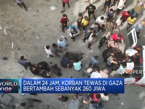 Video: Dalam 24 Jam, Korban Tewas di Gaza Bertambah 260 Jiwa