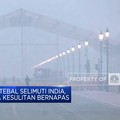 Kabut Asap Tebal Selimuti India, Warga Kesulitan Bernapas