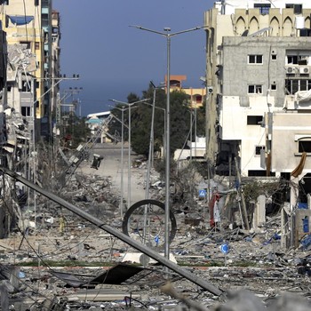 Potret Terbaru Gaza Hari ke-17 Serangan Israel, bak Kiamat