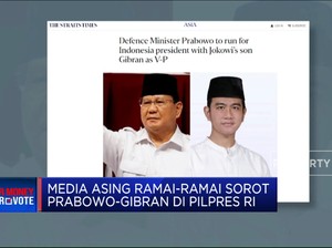 Media Asing Ramai-ramai Sorot Prabowo-Gibran di Pilpres RI