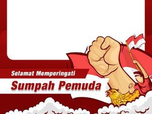 75 Twibbon Hari Sumpah Pemuda 28 Oktober 2023 Gratis serta Ucapan