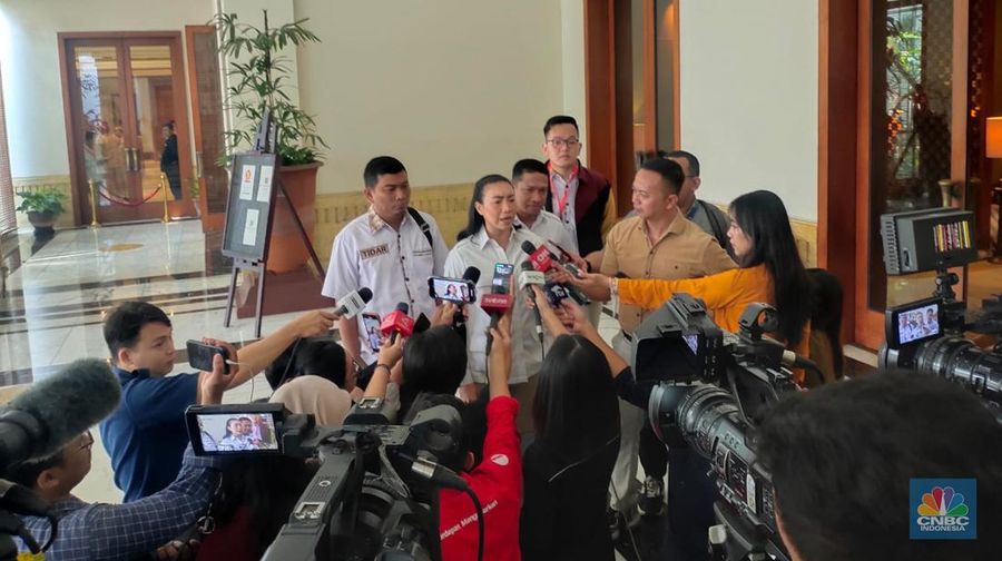 Wakil Ketua Umum DPP Partai Gerindra Rahayu Saraswati. (CNBC Indonesia/Rosseno Aji Nugroho)