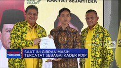 Bakal Jadi Bacawapres Prabowo, Gibran Mundur dari PDIP?