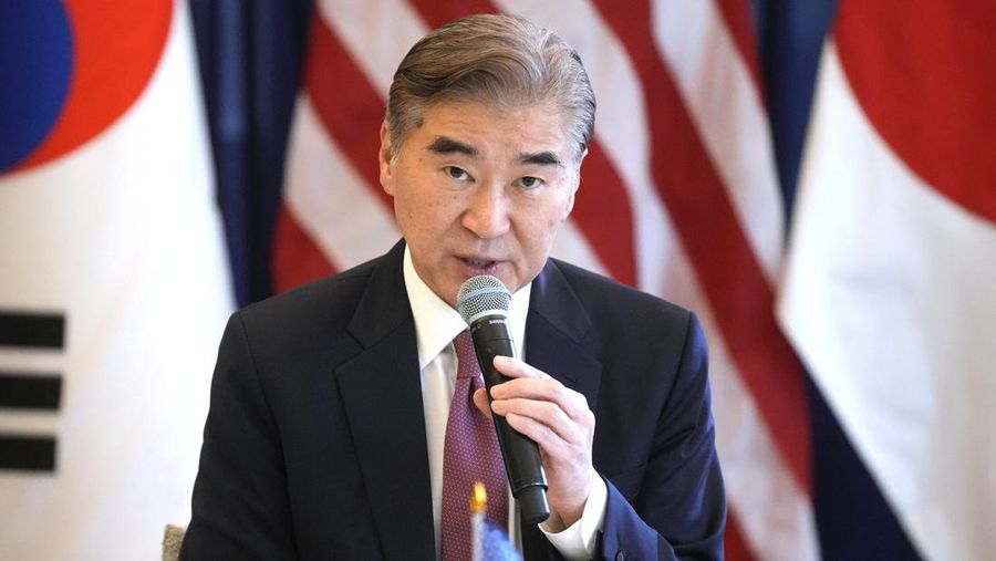 Duta Besar AS untuk Indonesia, Sung Y. Kim. (AP/Dita Alangkara)