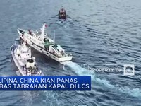 Video: Filipina-China Kian Panas Imbas Tabrakan Kapal di LCS