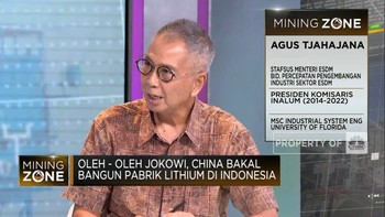 Jokowi Bawa Kabar Baik, China Bangun Pabrik Lithium di RI
