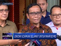 Jokowi Ucapkan Selamat Untuk Mahfud MD