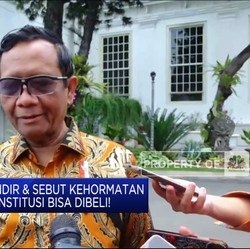 Video: Mahfud MD Sindir & Sebut Kehormatan MK Bisa Dibeli!
