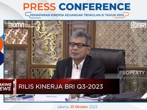 Video: Laba BRI Tembus Rp 44,21 Triliun di 9M-2023