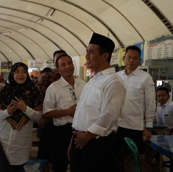 Balik Jadi Mentan Lagi, Amran Sapa ASN Kementan di Kantin