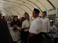 Balik Jadi Mentan Lagi, Amran Sapa ASN Kementan di Kantin