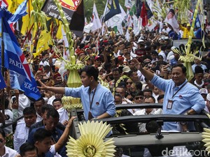 Usai Daftar di KPU, Prabowo Terima Kasih ke 3 Eks Kapolri hingga Habib Luthfi