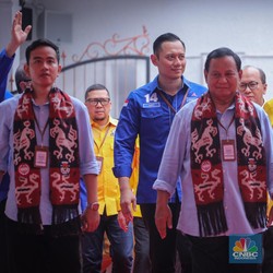Detik-Detik Duet Prabowo-Gibran Daftar Pilpres di KPU