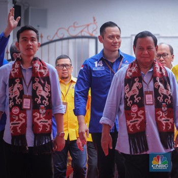 Detik-Detik Duet Prabowo-Gibran Daftar Pilpres di KPU