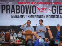 Semangat Berkobar di Detik-Detik Deklarasi Prabowo-Gibran