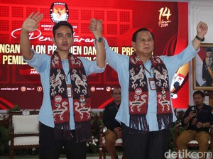 Prabowo-Gibran Bakal Naik Bus Listrik ke KPU untuk Pengundian Nomor Urut