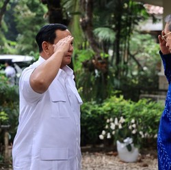 Prabowo Minta Doa Restu SBY Sebelum Daftar Pilpres di KPU
