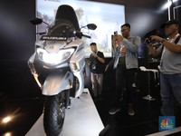 Penampakan Suzuki Burgman Mejeng di IMOS 2023 Jadi Sorotan
