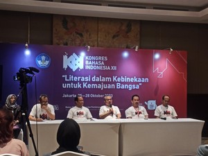Badan Bahasa Targetkan 200 Ribu Kosakata Baru di KBBI VI Sampai Oktober 2024