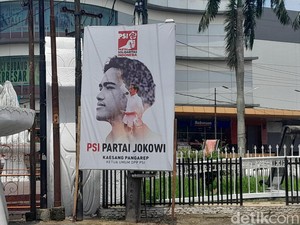 Baliho PSI Partai Jokowi Bermunculan di Medan