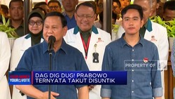 Waduh! Prabowo Ternyata Takut Disuntik