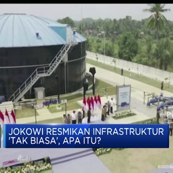 Jokowi Resmikan Infrastruktur 'Tak Biasa', Apa Itu?