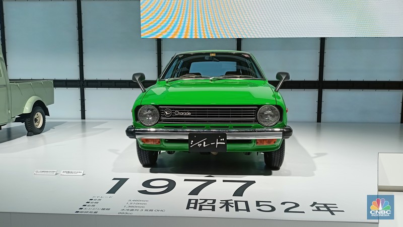 Kendaraan legendaris Daihatsu di Japan Mobility Show. (CNBC Indonesia/Ferry Sandi)