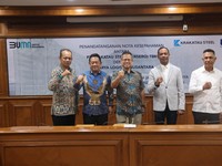 Krakatau Steel dan KLN Kolaborasi untuk Pembangunan IKN