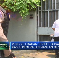 Polisi Geledah Rumah Ketua KPK
