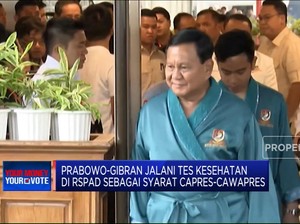 Prabowo-Gibran Tes Kesehatan, Ini Situasi Terkini di RSPAD