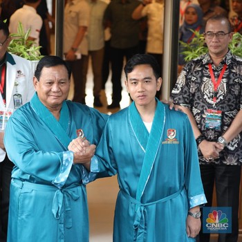 Potret Prabowo-Gibran Tes Kesehatan di RSPAD Gatot Soebroto