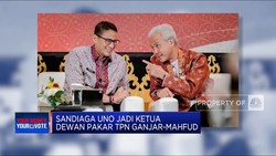 Sah! Sandiaga Ketua Dewan Pakar TPN Ganjar-Mahfud