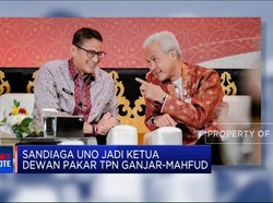 Sah! Sandiaga Ketua Dewan Pakar TPN Ganjar-Mahfud