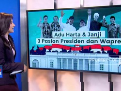 Adu Harta & Janji 3 Paslon Presiden dan Wapres